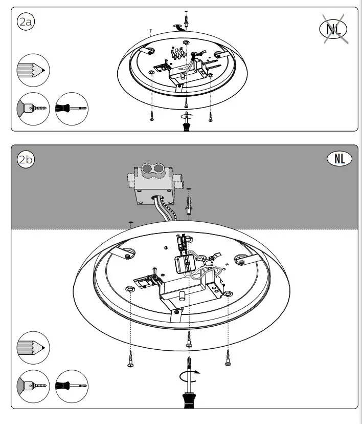 PHILIPS 915005402601 Still Hue Still Aluminum Ceiling Light - fig 2