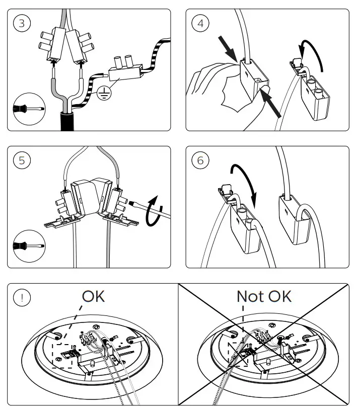 PHILIPS 915005402601 Still Hue Still Aluminum Ceiling Light - fig 4