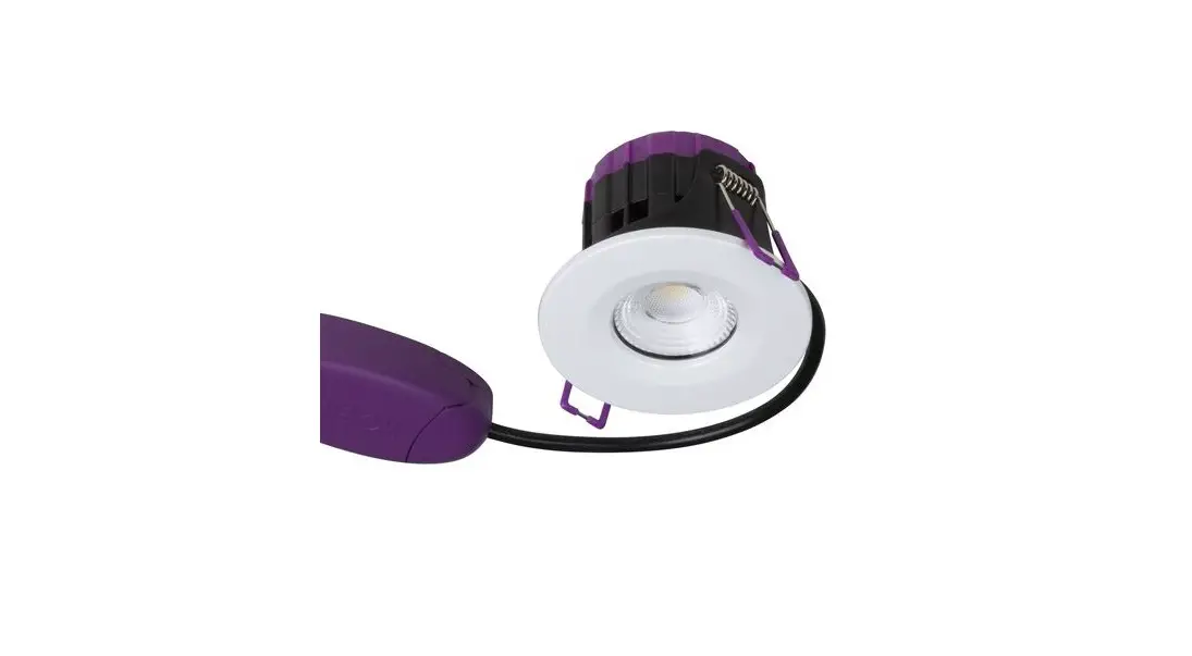 Robus Rult06x4-0 Ultimate Tilt+ 6w Fire Rated Downlight Cct4 Selectable Whte Trim Instructions