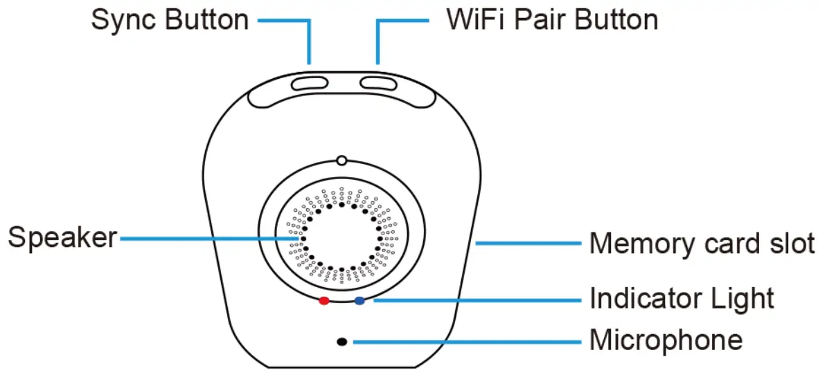 wansview B1T1 1080p Indoor and Outdoor Home Security Camera - bass