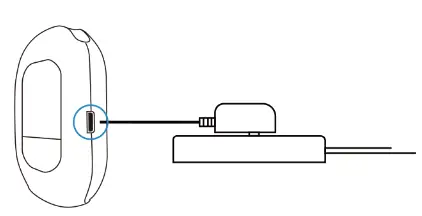 wansview B1T1 1080p Indoor and Outdoor Home Security Camera - power