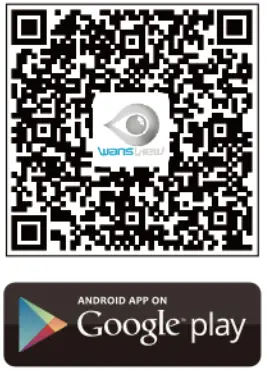 wansview B1T1 1080p Indoor and Outdoor Home Security Camera - qr 1