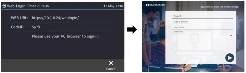ac audiocodes AudioCodes 450HD and C450HD I - To sign in with the Device Manager