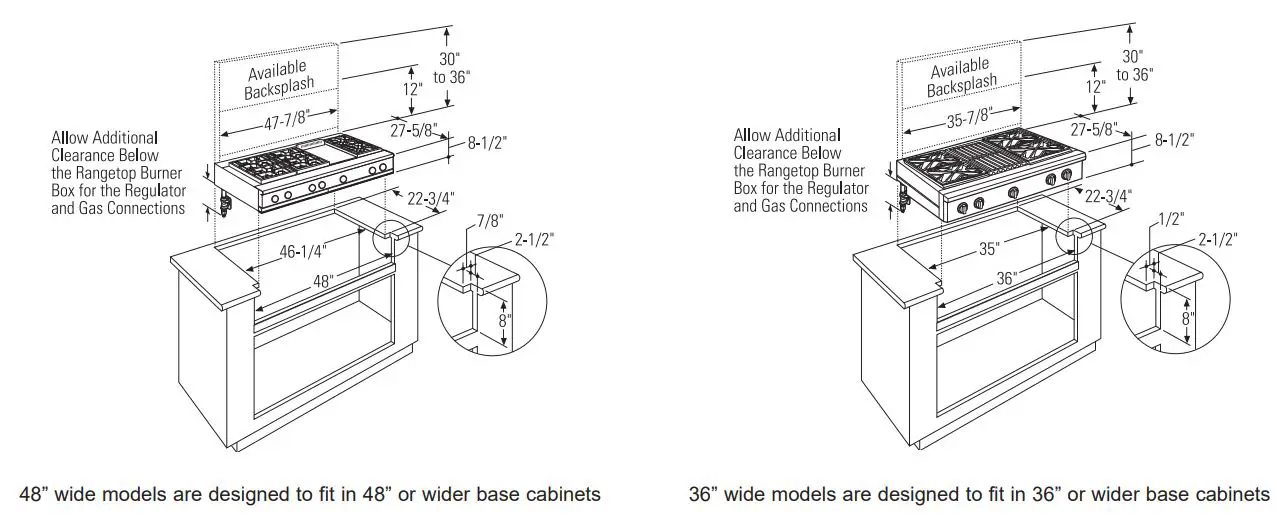 CAFE CGU366 36 Inch Professional Rangetop 11