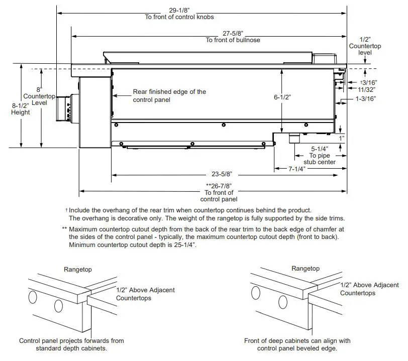 CAFE CGU366 36 Inch Professional Rangetop 7