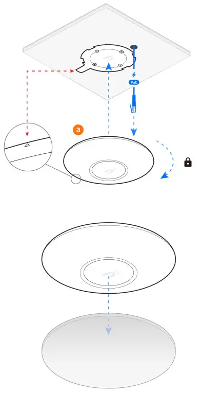 UBIQUITI U6 Lite UniFi 6 Lite Access Point - fig c 4