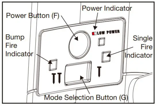 FREEMAN PE20V31618G 20V Cordless 3 in 1 16 and 18 Gauge Nailer and Stapler Kit - FIRING THE TOOL