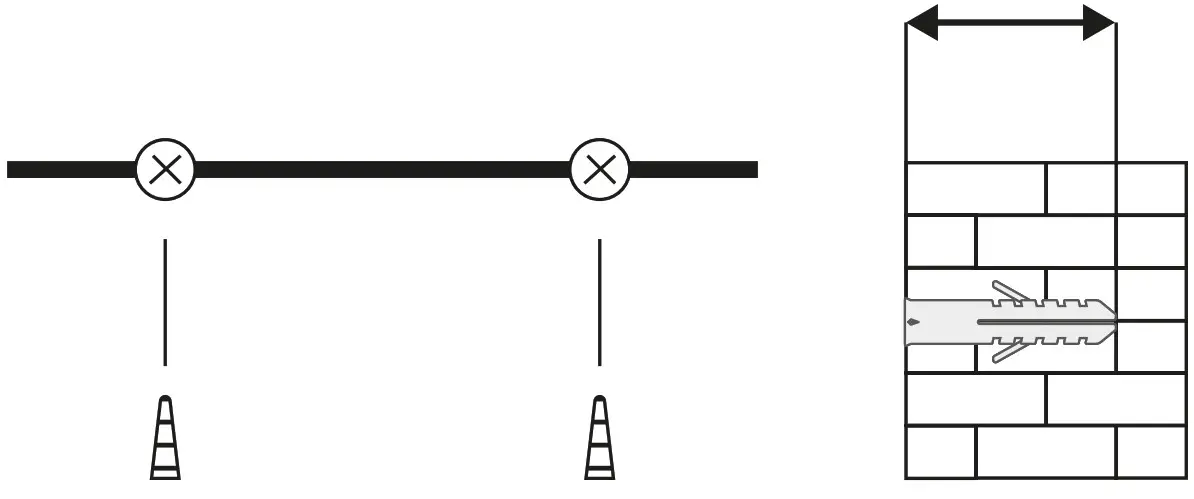 bewello BW2022 Electric Wall Fireplace - INSTALLATION 2