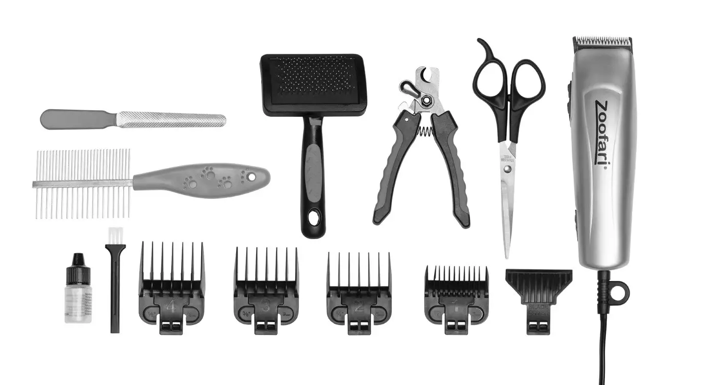 zoofari ZTPS 6 D1 Pet Grooming Set - fig