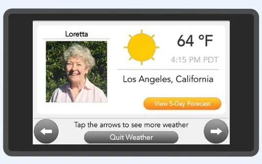GrandPad GRPD 8 Inch TableSTEP 1