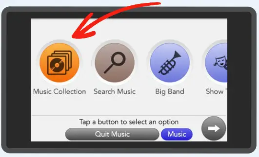 GrandPad GRPD 8 Inch Tablet 32GB Wi-Fi + 4VIEW THE SONGS IN