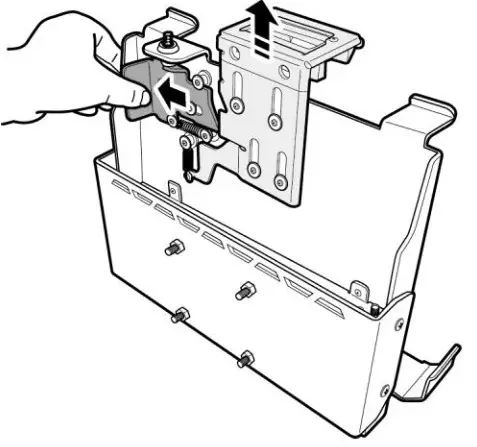 Pokini K11 Vehicle Dock - Unlock the Latch 2