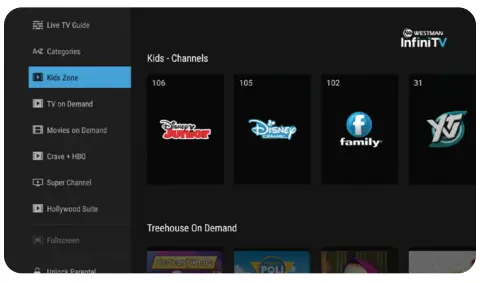 WESTMAN InfiniTV Remote Control-fig12
