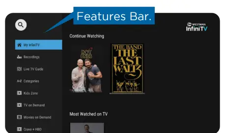 WESTMAN InfiniTV Remote Control-fig5