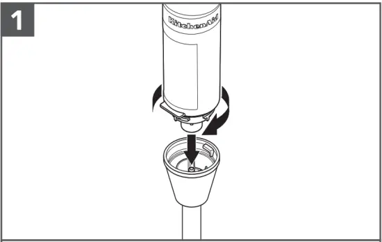 ASSEMBLING THE BLENDING ARM