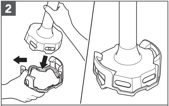 ASSEMBLING THE BLENDING ARM