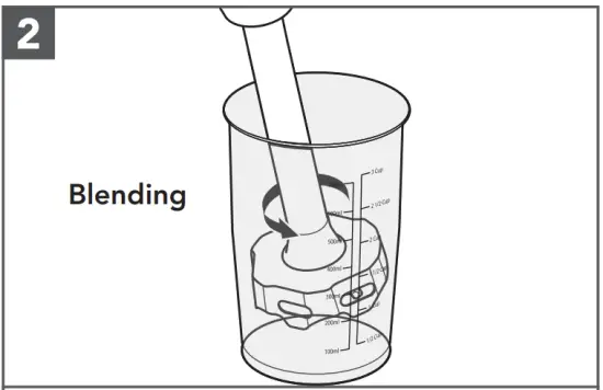 USING THE BLENDING ARM