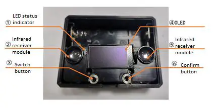 HUAXIN ZHIYUN HX HE1 Infrared People Counter - figure 1