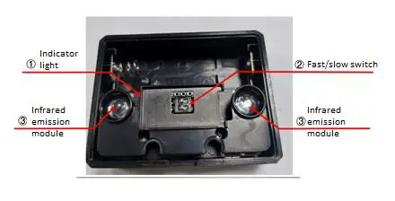 HUAXIN ZHIYUN HX HE1 Infrared People Counter - figure 2