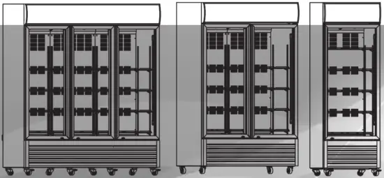 Avem Quirks Upright Glass Door Cooler