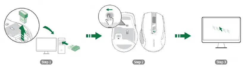 UGREEN- MU006 -Ergonomic- Wireless- Mouse- 2