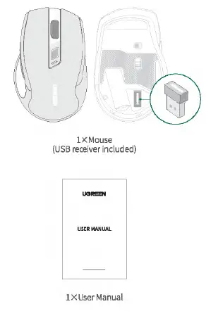 UGREEN- MU006 -Ergonomic- Wireless- Mouse- 6