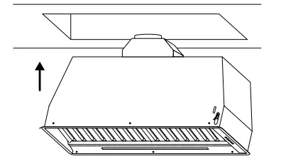 schweigen HN 2OC 85cm Exclusive Undermount Rangehood - Example 2