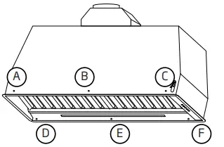 schweigen HN 2OC 85cm Exclusive Undermount Rangehood - Example 3