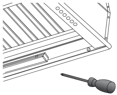 schweigen HN 2OC 85cm Exclusive Undermount Rangehood - Step 1