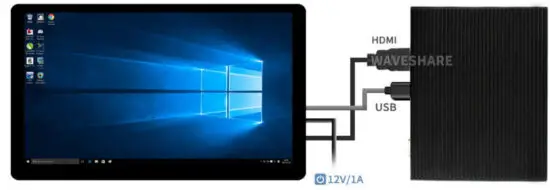 waveshare 15 6inch Capacitive Touch Screen LCD With Toughened Glass Cover - figure 7