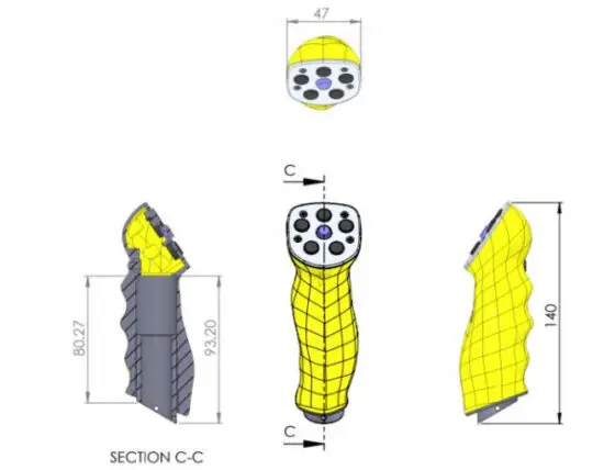 Ix nav LXNAV RS485-CAN Remote Control Stick - figure 12