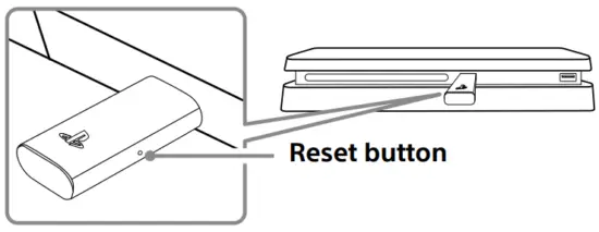 Resetting the headset