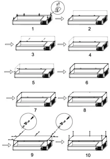 OMCAN RS CN 0004 P Refrigerated Topping Rails - figure 2