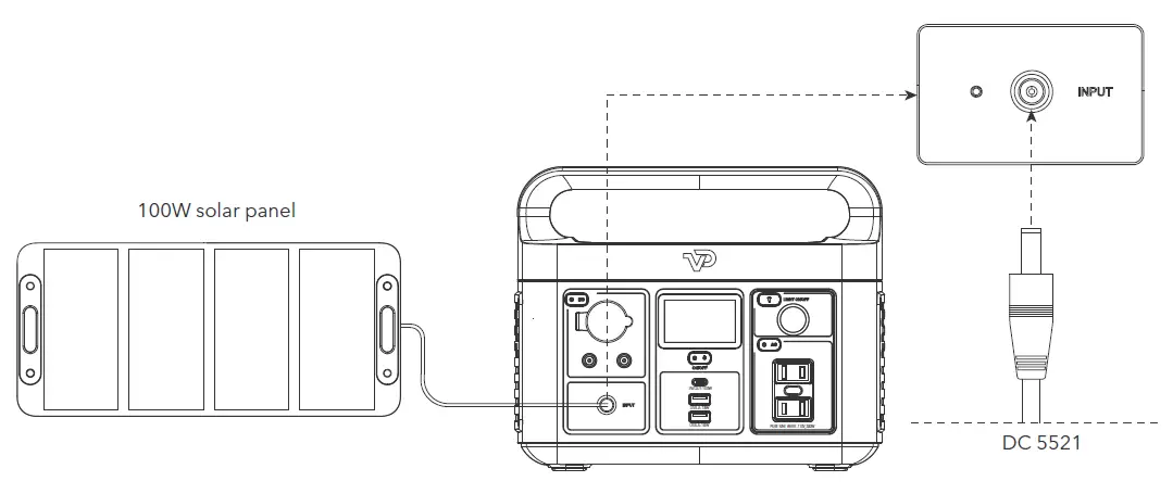 VIGORPOOL- LAKE -300 -Portable- Power -Station- 6
