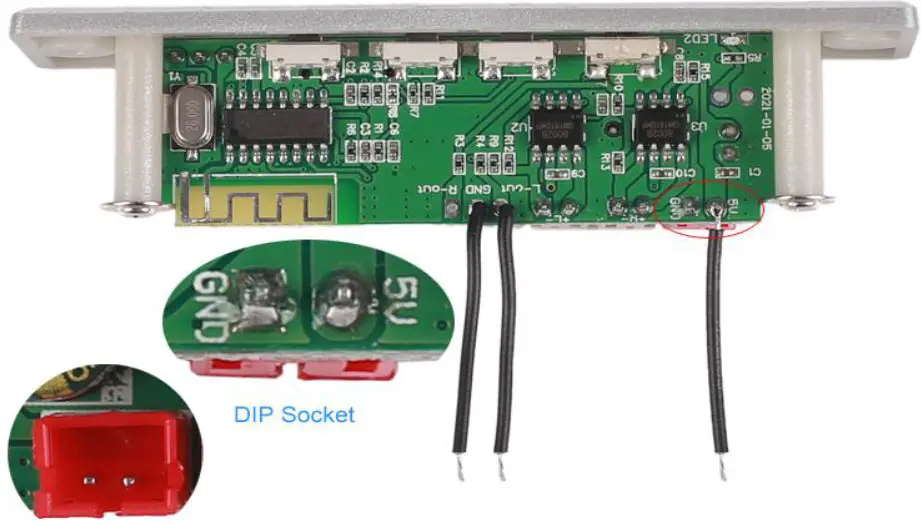 Icstation GY19288 DIY Bluetooth Music Spectrum Speaker Kit - Install shown steps 1