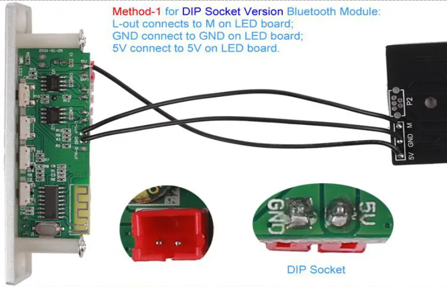 Icstation GY19288 DIY Bluetooth Music Spectrum Speaker Kit - Install shown steps 13