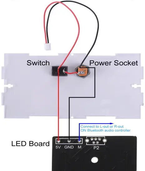 Icstation GY19288 DIY Bluetooth Music Spectrum Speaker Kit - Install shown steps 20
