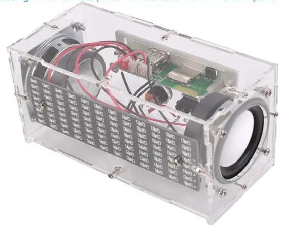 Icstation GY19288 DIY Bluetooth Music Spectrum Speaker Kit - Install shown steps 26