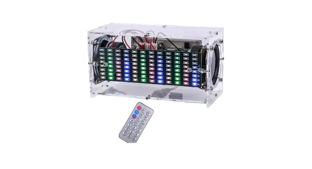 Icstation Gy19288 Diy Bluetooth Music Spectrum Speaker Kit Instruction Manual