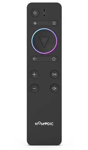 NOMVDIC RP100 Bluetooth Voice Remote Control - When the Bluetooth is not connected, the remote‐control use IR mode