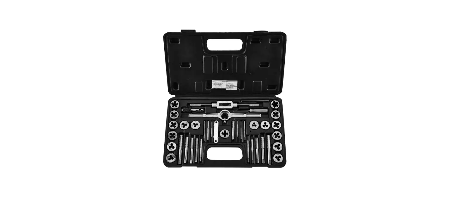 Pittsburgh 62831 40 Piece Carbon Steel Sae Tap And Die Set Owner's Manual