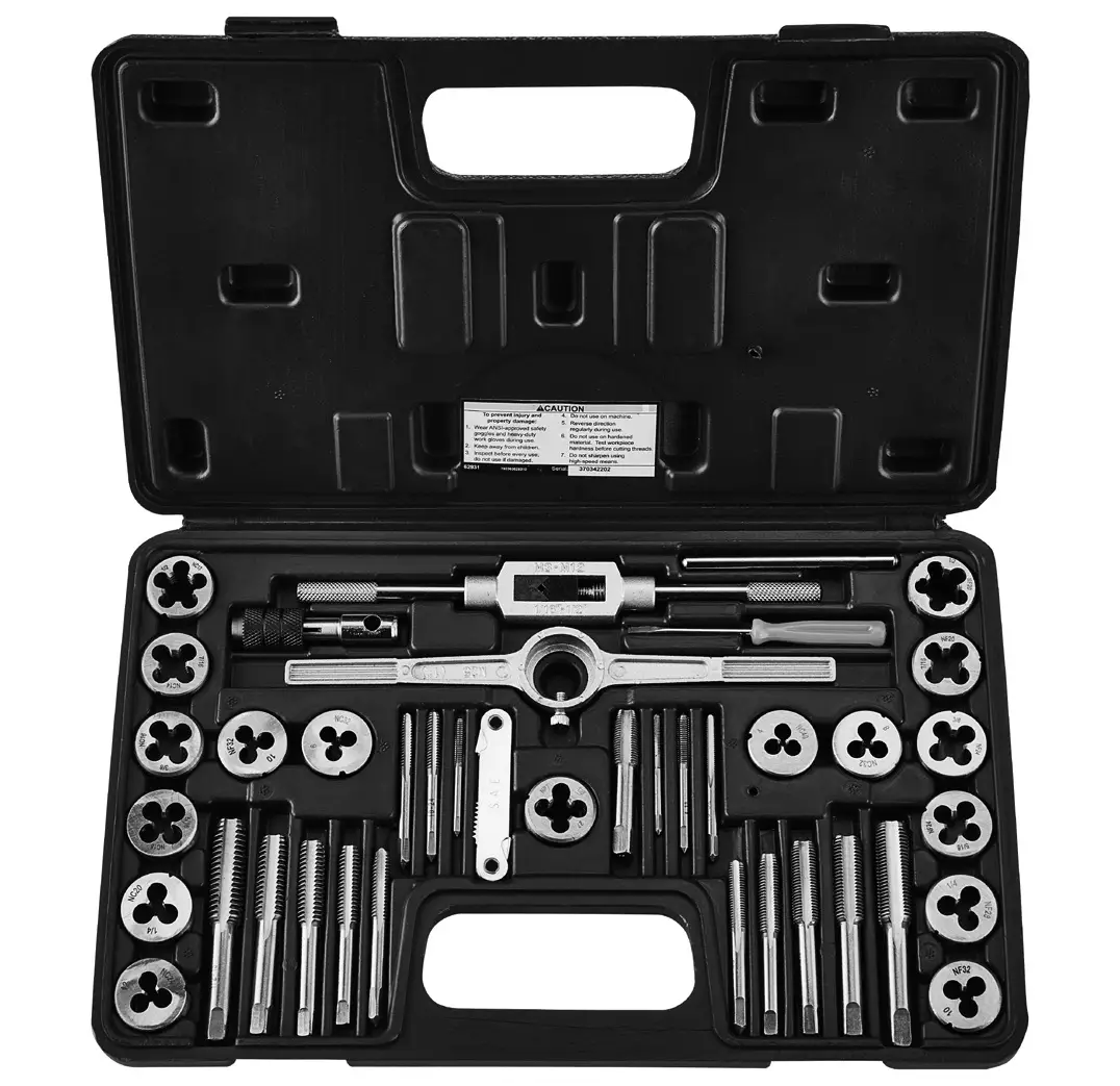 PITTSBURGH-62831-40-Piece-Carbon-Steel-Sae-Tap-and-Die-Set-PRODUCT
