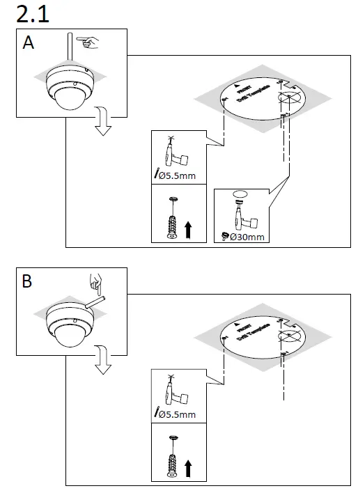 Schnellstart-Anleitung-Dome-Network-Camera-fig8