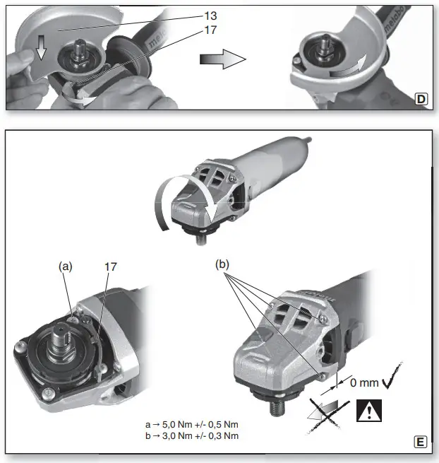 metabo WEA 11125 Quick Cordless Angle - figure 2