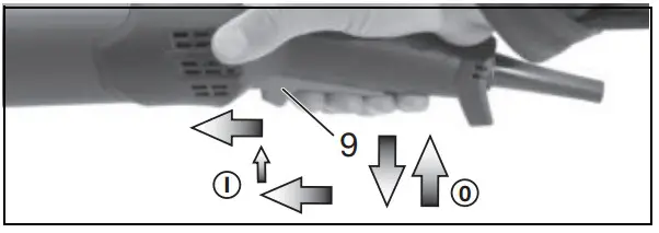 metabo WEA 11125 Quick Cordless Angle - figure 9