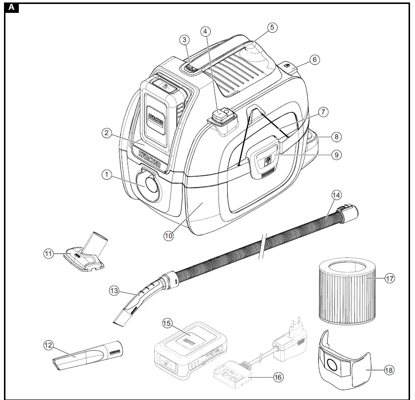 KARCHER-WD-1-vacuum-cleaner-Compact-Battery-1