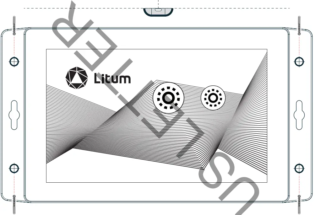 Litum 2AW7W100 MOUNTING ANCHOR OUTDOORS - Fig11