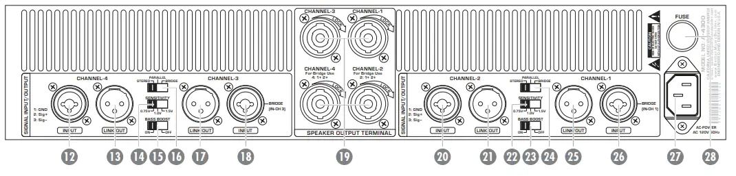 Better Music Builder A 4300 Dynamic Fusion Amplifier - 30