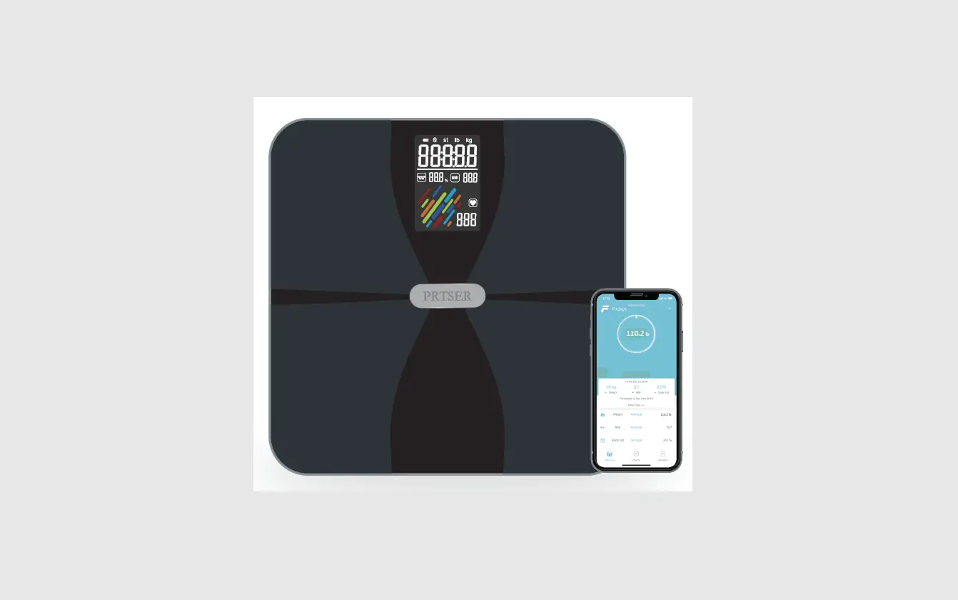 Prtser Fi2108ulb Carpet Feet Smart Body Fat Scale User Manual