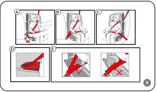 lionelo Hugo Baby car seat-fig8